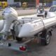 Nafukovací člun Adventure 400 s motorem Honda 20