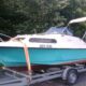 prodám loď kajutový člun Shetland 570 motor Johnson 50