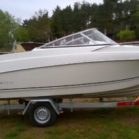 Použitá motorová loď Coaster 600 BR r.v. 2017 + Suzuki DF 115 ATL + TEMA Boat 1800
